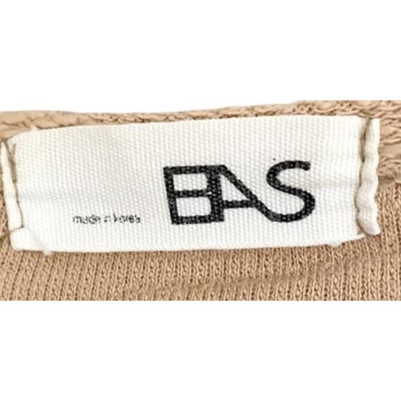 BAS Tan Beige Textured 3/4” Sleeve Top, Size Large* (Please see description) - Picture 8 of 8